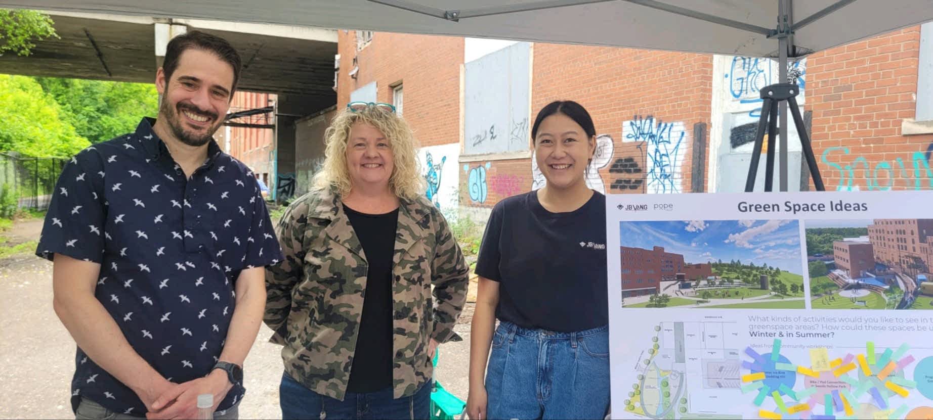 Community engagement Hamm's Redevelopment project
